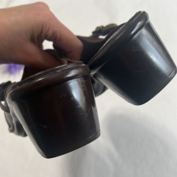 CLARKS Leather MULE - Picture 7 of 8